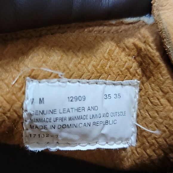 TIMBERLAND 6-INCH NUBUCK LEATHER WATERPROOF BOOTS, SIZE 7 - Picture 11 of 11